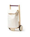 Kids Concept -  Houten Winkelwagen - Shopping Trolley voor Kleine Shoppers, Houten speelgoed, Kid's Concept, Keekabuu