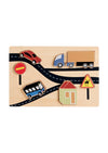 Kids Concept - Houten inlegpuzzel - Auto Puzzel Aiden - Keekabuu