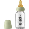 BIBS - Baby Glass Bottle Complete Set Latex - 110ml - Keekabuu
